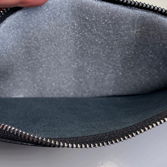 New MACKAGE Darcy Leather Bag Clutch Purse Black Top Zipper NWT - Picture 10 of 14